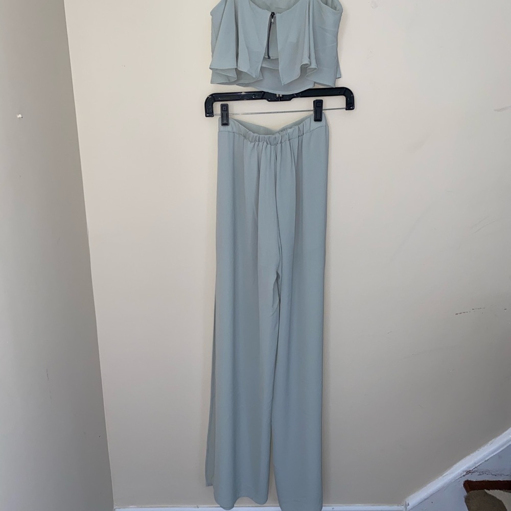 Blue Blush Matching Two Piece Set In Small - image 2